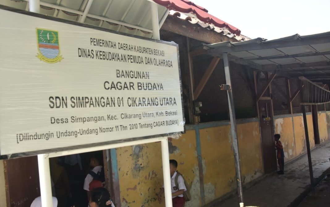 Seabad Berdiri, SDN Simpangan 01 Resmi Jadi Bangunan Cagar Budaya