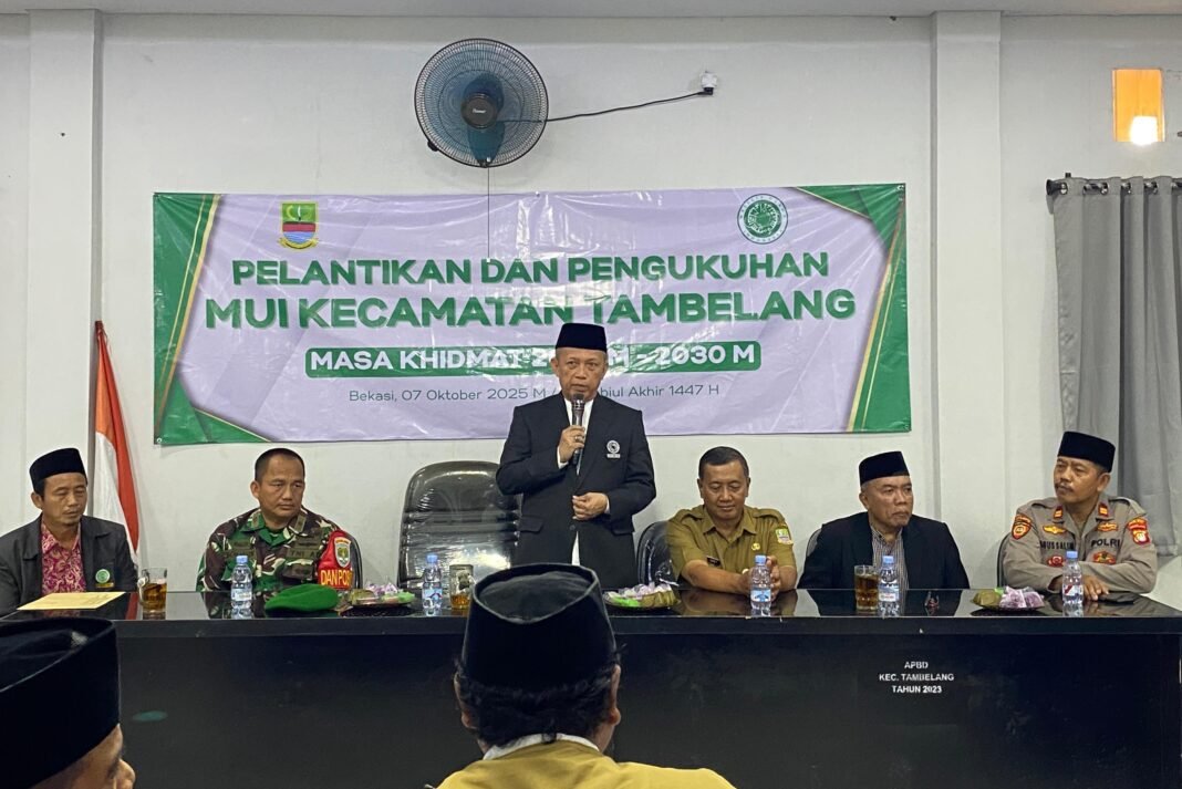 MUI Tambelang Resmi Dikukuhkan, Dorong Transformasi Dakwah Melalui Platform Digital