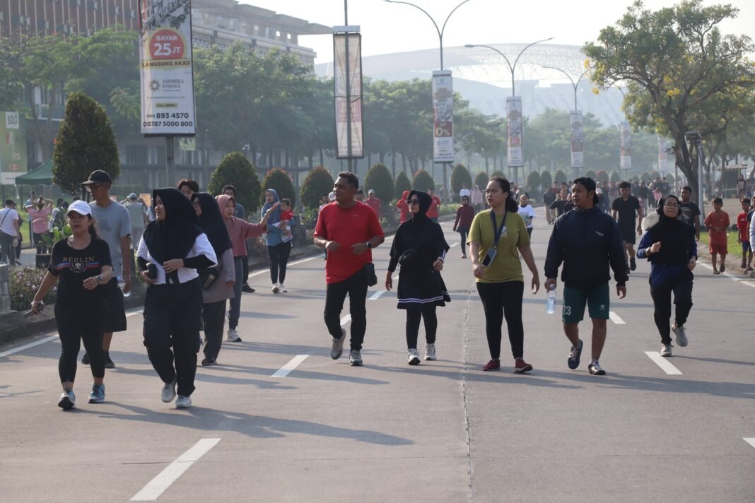 Car Free Day Jadi Ruang Sehat Warga Kabupaten Bekasi Nikmati Udara Segar Tanpa Polusi