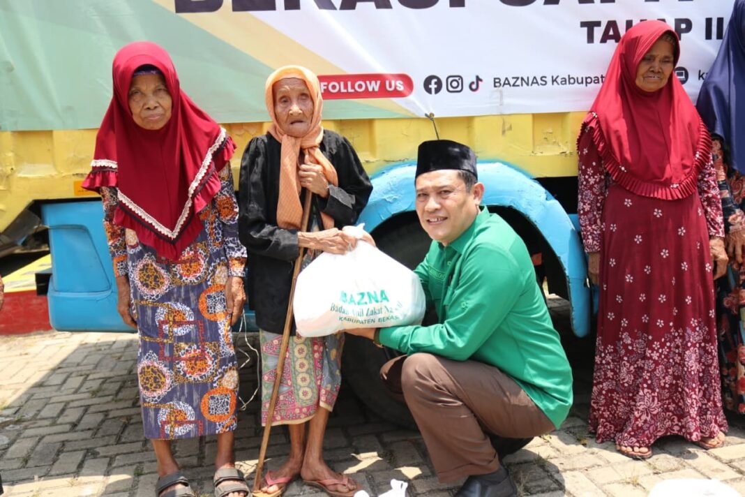 Lewat Program Senyum, Baznas Kabupaten Bekasi Salurkan 9.350 Paket Sembako di 23 Kecamatan