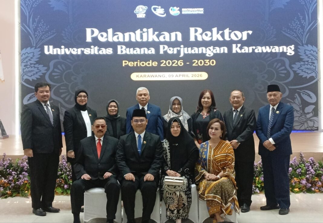 UBP Karawang Resmi Lantik Budi Rismayadi sebagai Rektor, Siap Bawa Kampus Go Internasional