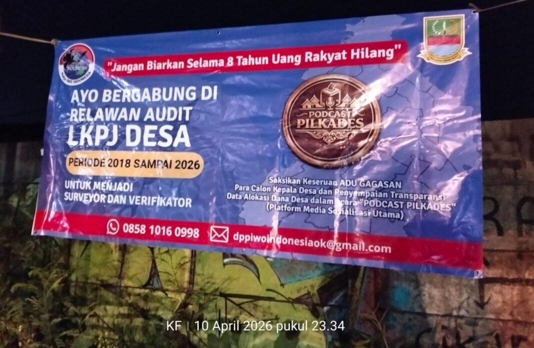 POKJA IWOI Inisiasi Audit Independen LKPJ Desa dan Ajak Masyarakat Terlibat Langsung